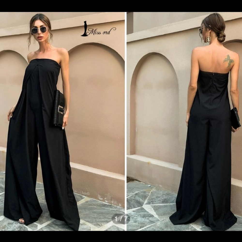 Missord Slant Pocket Wide Leg Jumpsuit